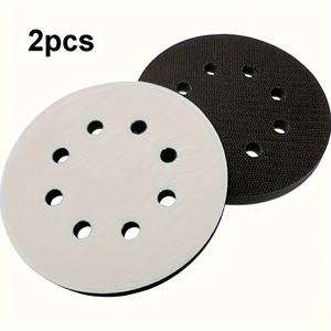 TEMU 이 세트의 부드러운 스펀지 샌딩 디스크는 앵글 그라인더에 적합하며, 8홀로 125mm 크기입니다. 충격 방지 기능이 있으며 소음이 낮고, 백킹 패드에 쉽게 부착할 수 있습니다.