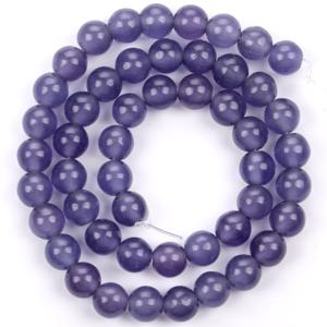 TEMU 15인치 천연석 비즈, 주얼리 제작용, 라운드 퍼플 캣아이 스톤 포함, 사이즈 4, 6, 8, 10, 12mm, 반지, 귀걸이, 목걸이, 팔찌 등 프로젝트용.