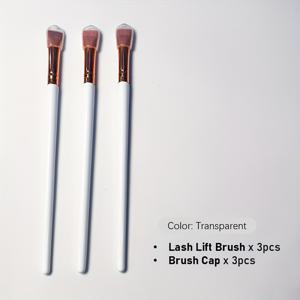 TEMU 3pcs 세트 전문가용 속눈썹 펌 & 틴트 키트 (라쉬 리프트 브러쉬, 소프트닝 패드 & 빗 포함) - 볼륨, 길이, 라쉬 리프트 키트, 라쉬 리프트 도구, 라쉬 리프트 브러쉬를 위한 강력한 플라스틱 & 실리콘 라쉬 리프트 도구