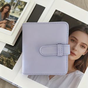 TEMU 2X3 미니 3인치 포토 앨범, 32장 수납 가능, 휴대용, 3인치 후지 미니 포토 용지, 게임 카드 앨범, 할로윈, 크리스마스, 새해 선물