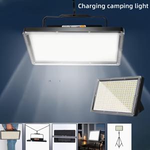 TEMU 휴대용 충전식 LED 고휘도 야외 캠핑등, 3가지 조명 모드, 전원 코드 및 스위치 장착, 역방전 기능, USB 충전 지원, 야외 캠핑, 차고 등 다양한 시나리오에 적합