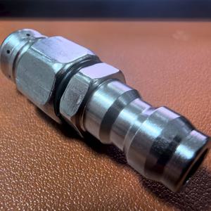 TEMU 1/4인치 고압 워터 제트 노즐 - 6가지 스프레이 모드, 5000 PSI 스테인리스 스틸 배수구 청소기, 막힌 파이프용, 퀵 커넥트 고압 스프레이 노즐, 가정 및 상업용, 워터 제트 클리너, 견고한 디자인, 내구성 있는 구조, 배수구 청소 및 막힘 제거 헤드