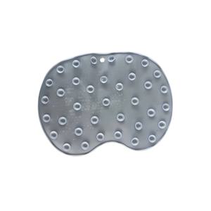 TEMU 리무버 풋 파일 & 마사지기 - 블랙 브리슬이 있는 헤비듀티 각질 제거 패드, 오벌 풋 스크래처로 죽은 피부 제거, 당뇨병/민감한 피부를 위한 발 관리 도구, 샤워용 목욕 & 페디큐어 액세서리