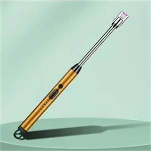 TEMU USB 충전식 방풍 무화염 라이터 (안전 잠금 장치 포함), 아로마테라피 캔들 연장 가스 스토브 전자 점화 건 (가정용), 전자 라이터 충전식, 세련된 디자인, 내구성 있는 구조, 무화염 점화, 컴팩트한 디자인