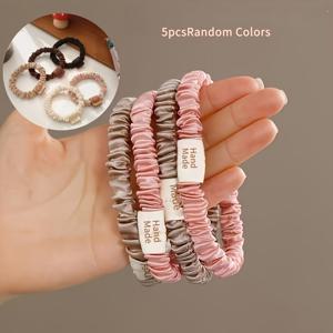 TEMU 여성용 미끄럼 방지 슬리브 커버 5개 세트 - 프로페셔널 셔츠 필수템, 블레이저를 은밀하게 고정, 야외 활동 중 움직임 방지, 스페어 패스너 포함.