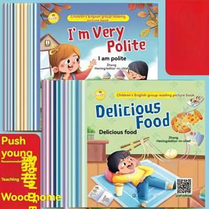 TEMU 8권 영어 이야기책 세트 (오디오 녹음 포함) - 그림책 읽기 및 학습, 인터랙티브 파닉스 코스, 어휘 확충, 교사 학습 (3세 이상)