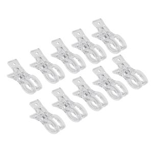 TEMU 10개 대형 풍선 아치 클립 - 튼튼한 3.5인치 투명 플라스틱 스프링 클램프, 인체공학적 손잡이 & 견고한 받침대, 풍선 아치 키트, 생일 장식, 공예, 목공, 사진 스튜디오, 풍선 아치 키트, 공예 용품