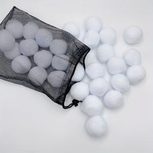 TEMU 30개 시뮬레이션 눈구름 글로브 + 보관 가방 1개, 크리스마스 트리 장식에 완벽, 눈사람 장식, 크리스마스 장식용 이상적인 휴일 선물.