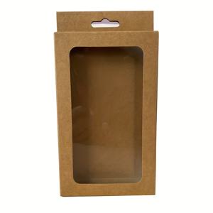 TEMU 20개입-종이 창문 보호 케이스 포장 선물 상자, 직사각형 종이 상자, 6-6.7인치 보호 케이스 등 소품 포장용, 블랙, 브라운, 화이트, 핑크 색상 제공