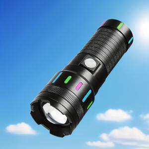 TEMU 25가지 최신 가장 강력한 손전등, 충전식 택티컬 손전등, 대용량 파워 알루미늄 합금, 내장 3*18650 배터리, 15시간 작동, 비상 조명, 고출력, 비상 대비, 손전등 충전식, 후레쉬, 초강력 손전등, 후레쉬 충전식초강력, 후레쉬 초강력|후레쉬