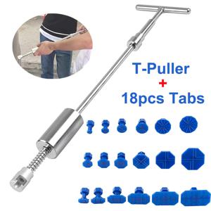 TEMU 자동차 덴트 수리 도구 키트, T-롱 풀러 덴트 도구, 소형 자동차 덴트 및 우박 손상 무도색 수리 도구 키트 (글루건 미포함)