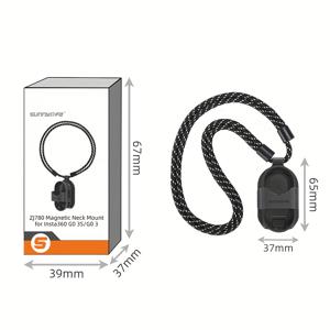 TEMU Insta360 GO 3S 흉부 마운트 (자석 부착) - 제1인칭 뷰 카메라 마운트, Insta360 GO 3S/GO 3 호환, 내구성 좋은 ABS 소재, 야외, 브이로그, 사진 촬영에 간편한 설치, 안전한 부착, 견고한 구조, 카메라 스트랩, 카메라 핸드스트랩, 카메아스트랩, 카메라 어깨끈, 카메라스트랩, 카메라 악세사리