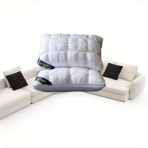 TEMU 1/2개 편안한 빵 베개 목 지지 수면 베개, 성인용, 가정 및 호텔 사용, 선물, 옆, 뒤, 배 자는 사람을 위한 적당한 지지 플러피 베개, 호텔 컬렉션|허리보호대|목베개