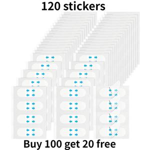 TEMU 주문 100개 구매 시 20개 무료, 초박형 투명 얼굴 스트립, 눈, 턱, 목 부위에 적합, 리프팅 도구