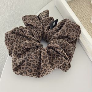 TEMU 1/2개 세트 심플 빈티지 프린트 벨벳 포니테일 홀더, 한국 스타일 헤어 타이, 다용도 우아한 여성용 새 헤어 액세서리, 헤어 타이 세트,우아한 디자인,부드러운 벨벳 소재,편안한 탄성,벨벳 스크런치,헤어 스크런치,트렌디한 헤어스타일,일상 착용 액세서리