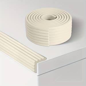 TEMU 2미터 롤, 다기능 방풍 창문 씰 스트립, 강력 접착 웨더스트립, 추위/눈 침투 차단, 겨울철 단열 및 보온 효과 극대화. 문/창문 틈/유리 가장자리/문 접합부 세 가지 시나리오에 적합, 도구 없이 간편 설치, 오래 지속되는 접착력, 가정/차고/발코니에 적합, 에너지 절약 및 안전