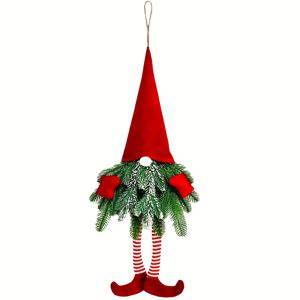 TEMU 27인치 크리스마스 장식 화환, 휴일용 현관문 장식, 실내 벽걸이, 나무 가지가 있는 사실적인 겨울 장식품, 전기 불필요, 현관문용 크리스마스 화환, 문용 크리스마스 화환, 크리스마스 화환