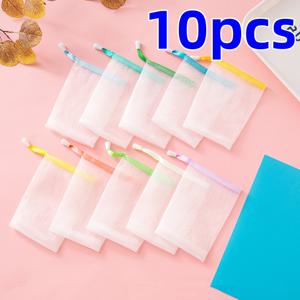 TEMU 저알러지 이중층 비누 보관 가방 - 끈 조절 가능한 포장 - 민감성 피부, 습진 및 피부염을 위한 저자극 폼 메쉬 포켓 - 휴대용 여행 정리함 (비누, 구강 스프레이, 목욕 폭탄 포함) - 내구성 강화