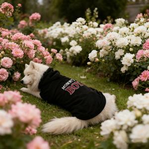 TEMU 가을 겨울용 따뜻한 엄마의 강아지 후드티, 중대형견을 위한 패셔너블 펫 후드티, 플러시 안감으로 초극세사 부드럽고 따뜻하며, 움직임을 제한하지 않는 엄마의 따뜻한 아기 옷