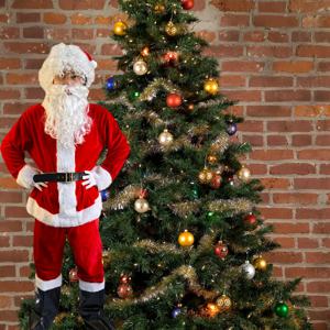 TEMU 11피스 성인용 원사이즈 벨루어 버건디 크리스마스 의상 코스튬, 코스프레 화이트 인조 퍼 트림 지퍼 산타 슈트 크리스마스 파티 홈웨어|코스프레