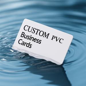 TEMU 200장 맞춤형 명함 PVC 사진/텍스트/인쇄 가능 개인화 양면 인쇄 광택/무광/프로스티드 0.38mm 두께