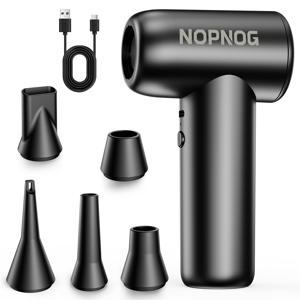 TEMU 터보 블로어 무선 눈 제거기 제트 팬 잎 제거기 7800000RPH Type-C 충전 차량 액세서리, 4단 기어 강력 기어 조절 가능한 휴대용 디자인, 인체공학적 핸들, 차량/컴퓨터/바베큐/야외 캠핑용|차량용선풍기|캠핑선풍기|캠핑용품