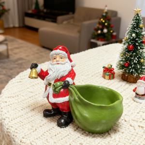 TEMU 1 레진 피규어 (가방 포함) - 거실, 침실, 현관에 적합한 다용도 홈 데코 아이템. 크리스마스, 할로윈, 가을 홈 데코용 수집품. 시즌 디스플레이, 장식에 이상적.