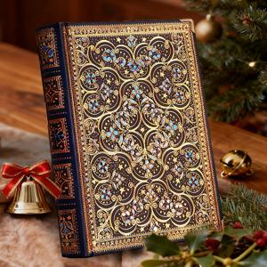 TEMU A5, 365일 다이어리, 레트로 고급 노트북, 북마크 포함 - 384페이지 두꺼운 하드커버 다이어리, 골드 핫 스탬핑, 크래프트지 드로잉 노트북, 핸드 드로우 DIY 다이어리, 드로잉 북, 아트 크리에이션, 100g 두꺼운 내지, 상품, 완벽한 선물, 크리스마스, 새해|다이어리