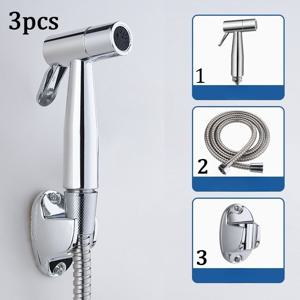 TEMU 튼튼하고 균일하게 분배된 물 스프레이 3개 세트 - 스테인리스 스틸 호스, 내구성이 뛰어난 플라스틱 노즐, 설치 상자 포함 휴대용 스프레이 건. 차량 세척, 바닥 청소, 반려동물 세척에 이상적입니다.|물총