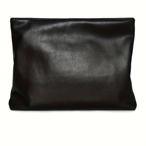 TEMU 풀그레인 탑 레이어 소프트 태닝 가죽 남성 서류가방, 대용량 출퇴근 문서 가방, 라이트 럭셔리 정품 가죽 핸드백, 다용도 비즈니스 행사용 남성 우아한 광택 가죽 서류가방, 심플 패션 핸드백, 캐주얼 가죽 서류가방, 다용도 수납공간과 합리적인 공간 용량의 일상용 엔벨로프 가방|남자가방|남자서류가방|가죽가방