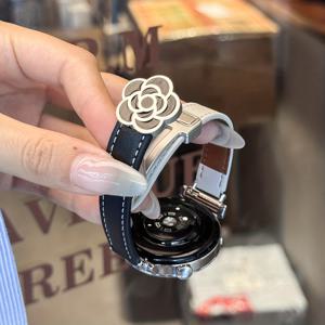 TEMU 삼성/갤럭시/가민/화웨이/샤오미/아마즈핏 스마트워치 호환, 접이식 버클, 합성 스트랩, 퀵 릴리스 손목 밴드, 여성 및 남성용, 스마트워치 호환 (18mm, 20mm, 22mm)