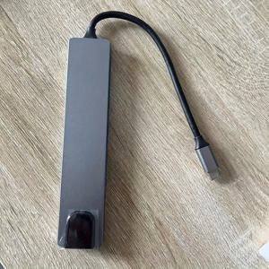 TEMU USB C 도킹 , RJ45 이더넷 포트 포함, /USB-A/USB-C 멀티포트 허브, MacBook Pro/AirPad Pro, XPS 노트북 및 외부 장치 호환 USB 확장 보드 (전자 부품/보드 미포함)