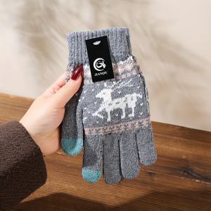 TEMU 남녀공용 터치스크린 겨울 장갑 - 분리형 손가락 디자인, 기계 세탁 가능, 스키, 사이클링, 스마트폰 사용용 - 성인용 캐주얼 추위 방지 장갑 (스마트폰/아이패드 호환)