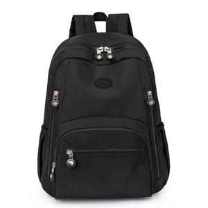 TEMU 여성용 패셔너블 백팩 - 사계절 사용 가능 (봄, 여름, 가을, 겨울) - 남녀공용 더블숄더 백팩 - 한국식 트렌디하고 심플한 디자인 - 휴가 선물로 최적의 선택 [지퍼 방향은 랜덤], 캐주얼 데이팩,다용도 캐리올, 미학,실용적인 포켓,지퍼 잠금,도시 출퇴근자들,대학생|크로스백|남자가방