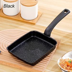 TEMU 두꺼운 오믈렛 만들기 전용 프라이팬, 논스틱 아침 식사용 프라이팬, 스테이크 요리에 적합, 크리스마스용 사각 팬.