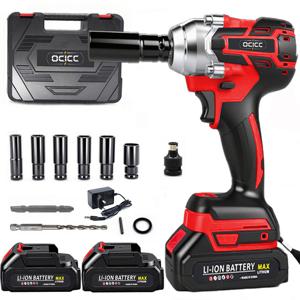 TEMU ocicc 고출력 충전식 충격 드릴 전동 충격 렌치 충격 드라이버