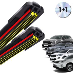 TEMU 1+1 트리플X2 쏘렌토 전차종 와이퍼 블레이드 윈도우브러쉬