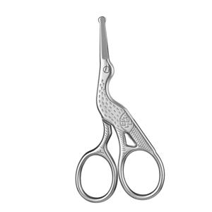 TEMU 스테인리스 스틸 탈모 가위, 코 털 가위, 콧수염 가위, 러시아 포인트 커팅 가위, 날카로운 포인트 라운드 헤드 가위, 눈썹 조절, 메이크업, 곡선 가위|눈썹펜슬