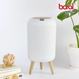 TEMU 우드 디자인 스마트 자동센서 휴지통