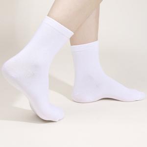 TEMU 여성 사계절 베이직 무지 중목양말 10켤레 단목양말 중목양말 남녀공용양말 사계절양말 학생양말 무지양말 데일리양말