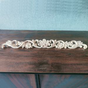 TEMU 1개 단단한 나무 조각 매듭 속이 빈 나무 아플리케 가정 장식, 무도색, 48Cm x 5.5Cm, 캐비닛, 문, 창문, 가구, 액센트 벽, 현관, 계단, 크리스마스 장식, 프로젝트 및 장식 몰딩에 적합.