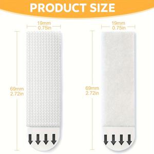 TEMU 튼튼한 벽걸이 액자 걸이 스트립, 벽면용 접착식 걸이 64쌍(128개), 못 없이 액자 걸이 가능, 손상 없음. 액자 장착용 리필 접착 스트립