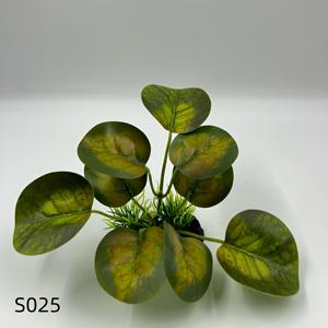 TEMU 수족관용 수생 식물 장식 - 현실적인 인공 수초, 어항 및 양서류 서식지에 완벽함