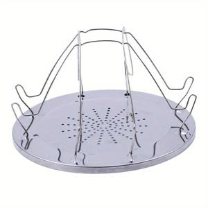 TEMU 스테인리스 접이식 토스트 랙 - 야외 캠핑, 바비큐 및 피크닉용 휴대용 다목적 그릴