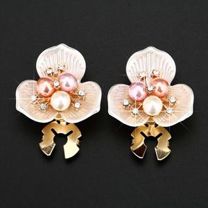 TEMU 2pcs 우아한 진주 & 꽃 버튼 커버 - 고급스러운 조개 디자인, 구리 소재, 결혼식 및 공식 행사에 완벽, 여성과 남성을 위한 이상적인 선물, 결혼식 액세서리 | 고급스러운 디자인 | 구리 버튼 커버, 결혼식 액세서리