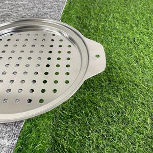 TEMU 스테인리스 스틸 대형 구멍 파스타 메이커로 국수, 스파게티 및 기타 요리 만들기