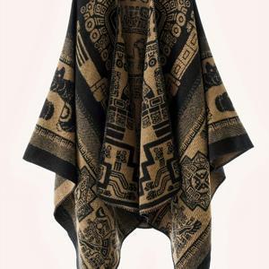 TEMU 중국 스타일 및 코트 프린트, 국가 통일을 상징하며, , rich and well, 고대 중국 역사 문화, 가운, 비행기 담요, 재킷