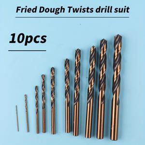 TEMU 고강도 코발트 드릴 비트, 1-10mm - 철 및 알루미늄 합금용 스테인리스 스틸, 확장 구멍 절단 도구