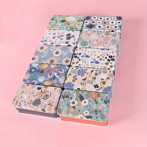 TEMU 스퀘어 유럽 스타일 보관함 - 방진, 밀폐, 넉넉한 공간의 보관함으로 보석, 동전, 사탕, 네일 도구, 소품 정리에 적합 - 집, 사무실, 여행에 완벽