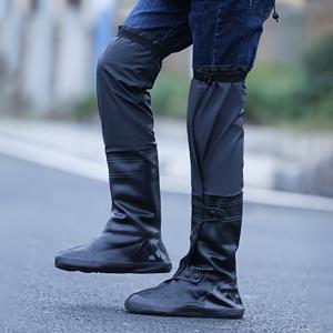 TEMU 방수 신발 커버 - 하이탑 방수 레인 신발 커버. 남녀공용, 미끄럼 방지, 내구성, 재사용 가능. 비오는 날, 야외 하이킹, 낚시 및 기타 다양한 상황에 적합.